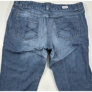 Y2K Gap Loose Bootcut Jeans Womens 16 Light Wash Blue Denim Wide leg Baggy Pants